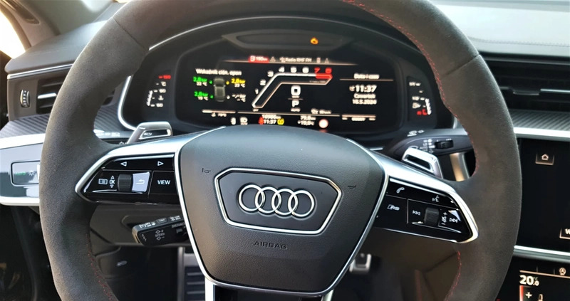 Audi RS7 cena 667201 przebieg: 11000, rok produkcji 2023 z Sędziszów małe 172